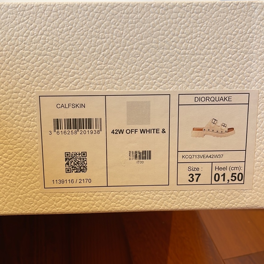 DIORQUAKE STRAP SANDALS - Picture 10 of 10